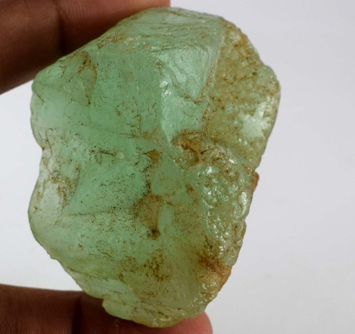 Natural Green Fluorite 593 Ct Gemstone Mineral Specimen Rough Bumper Offer - Picture 4 of 10