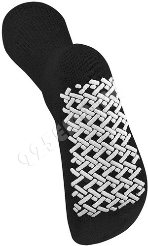 Paquete de 3 calcetines para diabéticos antideslizantes para hombre mujer pinza antideslizante de algodón antideslizante sin encuadernación - Imagen 5 de 5