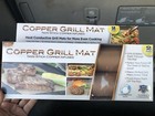 Lot of 2 Copper Grill and Baking Mats Non-Stick Copper Infused 2-Pack (Total 4)