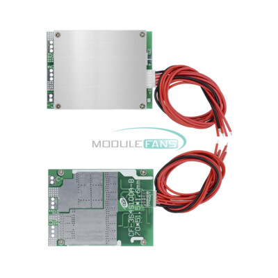 4S 100A 12V 18650 Battery Balance Protection Board For LiFePo4 LiFe Cell PCB BMS