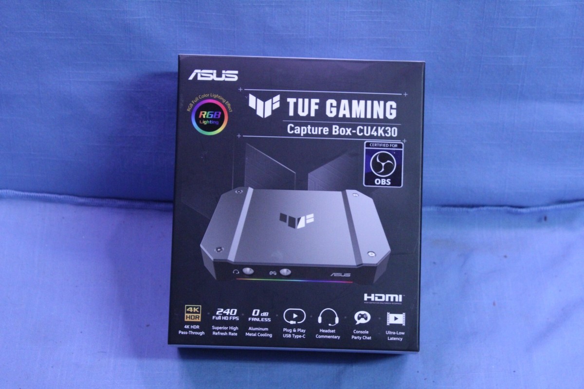 [4K対応] TUF GAMING Capture Box CU4K30 TUF GAMING CAPTURE BOX-CU4K30｜Streaming Kits｜ASUS USA