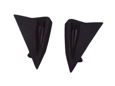 Caberg Motorcycle Helmet Rear Vents - Matt Black (PR) [EGO]
