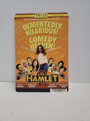 Hamlet 2 BLOCKBUSTER DVD BACKER CARD ONLY 5.5''X8''