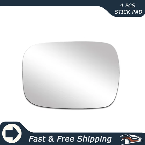 Mirror Glass Fits 1988-99 Chevy GMC C/K1500 2500 3500 Passenger Side Right+Flat