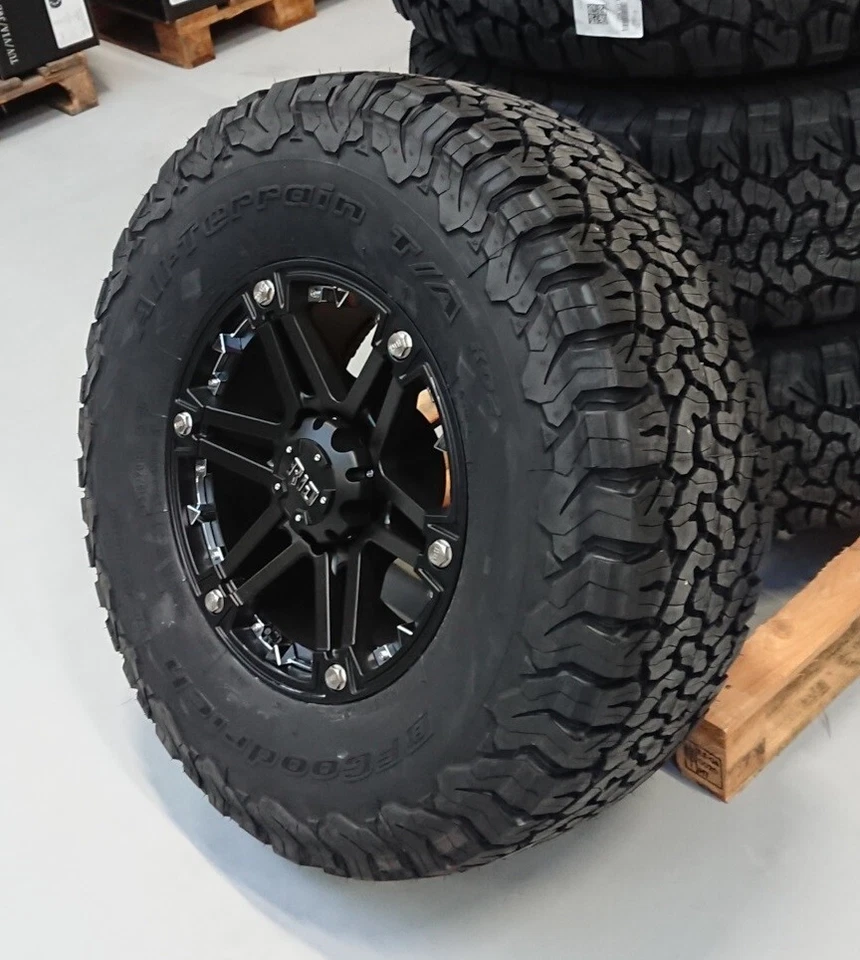 RID R01 9x17 5x139,7 Felgen + Reifen BF Goodrich KO2 315/70/17 f. Dodge Ram 1500 - Bild 2 von 3