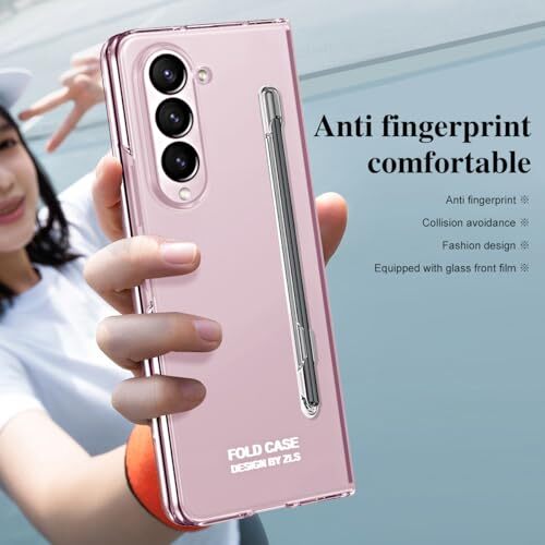 for Samsung Galaxy Z Fold 6 Case with S Pen Samsung Z Fold 6 Clear - Photo 6 sur 7