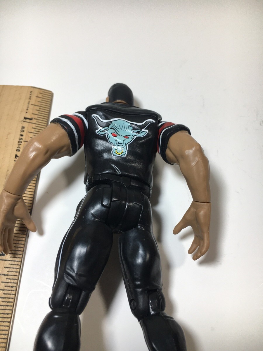 1999 THE ROCK Action Figure WWF Wrestling KNOW YOUR ROLE