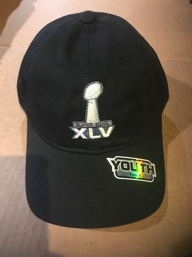 NFL SUPER BOWL XLV FOOTBALL BLACK 