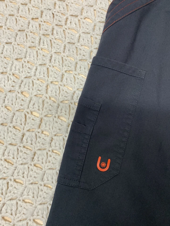 Pantalones Médicos Urbane Performance Para Mujer con Cordón Talla Etiqueta SML Gris Recto... Foto 3 de 4