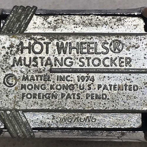 Hot Wheels Redline Mustang Stocker America 1974 Super Chrome Made In Hong Kong - Picture 10 of 10