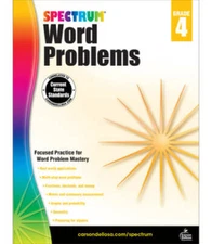 Word Problems , Grade 4 (Spectrum) - Paperback By Spectrum - GOOD