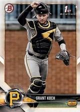 2018 Bowman Draft #BD115 Grant Koch PIRATES