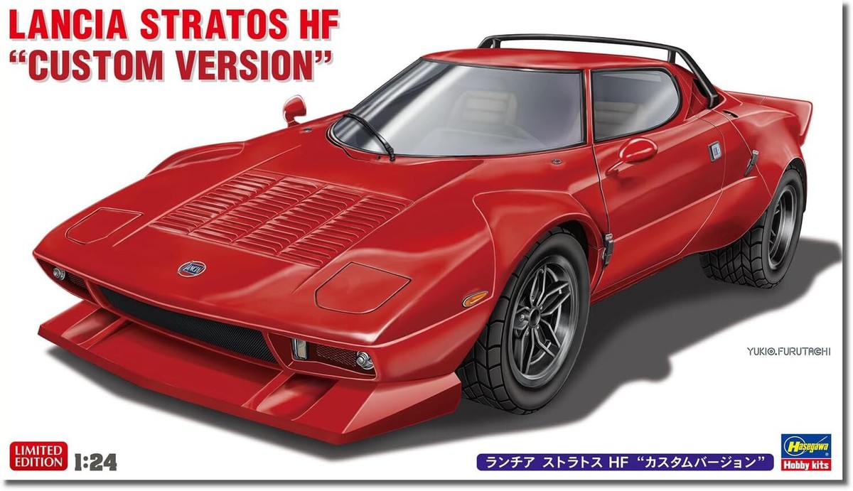 ニチモ　Lancia Stratos HF 1/24 Amazon.com: Hasegawa 1/24 Lancia Stratos : Arts, Crafts & Sewing