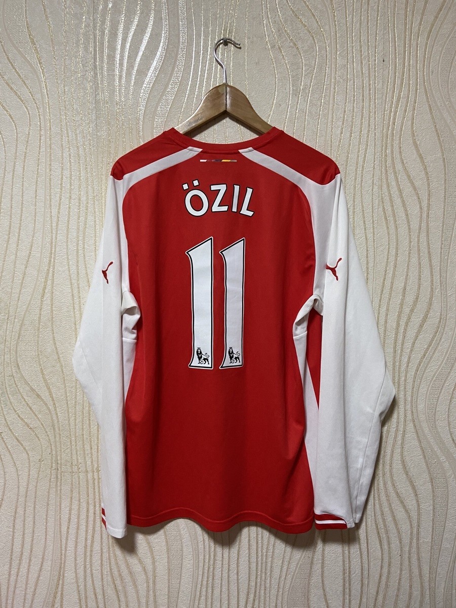 ARSENAL LONDON 2014 2015 HOME SHIRT JERSEY LONG SLEEVE PUMA