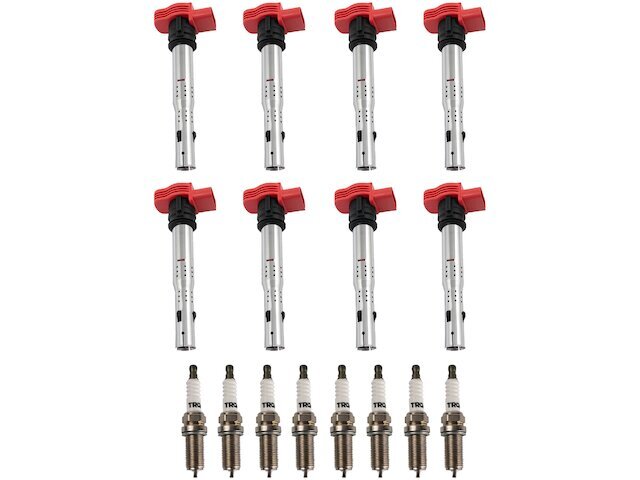 For 2008-2012, 2014-2015 Audi R8 Ignition Coil and Spark Plug Kit 91917XBNQ 2009