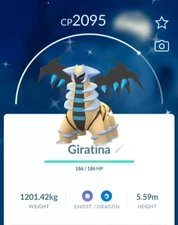 - Shiny Giratina (Altered)  -  PTC - 80k stardust - Description