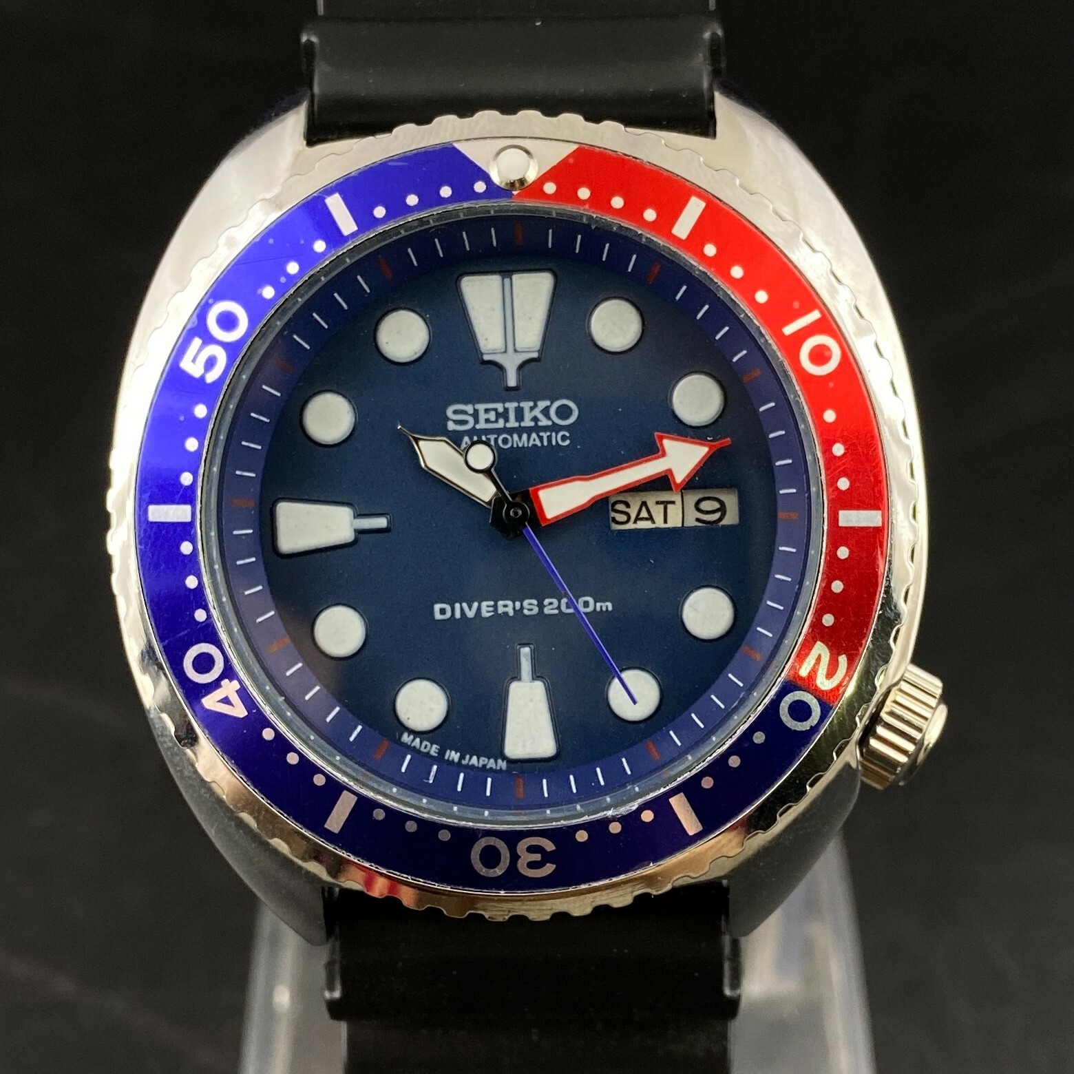 Seiko Diver's Turtle 6309 44MM Pepsi 