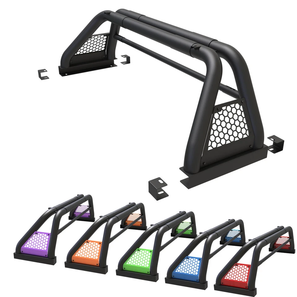 Pickup Roll Sport Bar Chase Rack Bed Bar For 2006-2014/ 2017-NOW Honda Ridgeline Foto 2 de 4