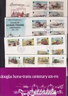 Isle of Man Trams & Railway Engines choice of FDC presentation pack horse