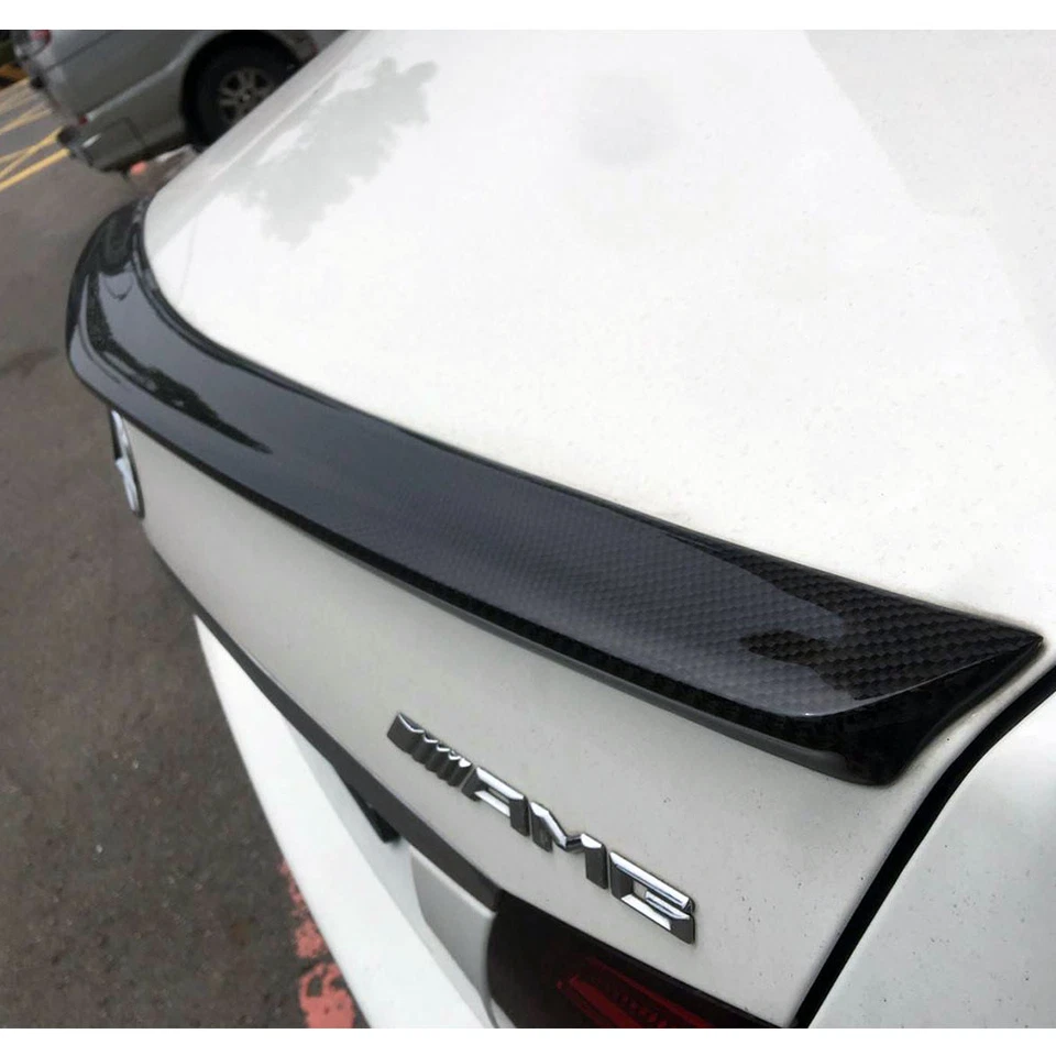 Unpainted ABS FOR BENZ W212 E-CLASS SEDAN TRUNK SPOILER WING 2015 E63 Foto 3 de 4