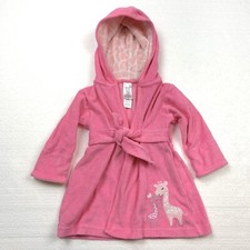 just one you made by carters 0-9M hoodie robe giraffe