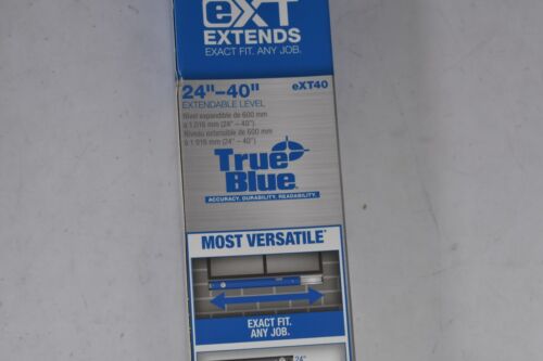 Empire Level eXT40 24"-40" Extendable True Blue Box Level Aluminum Standard - Picture 4 of 8