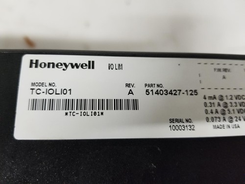Honeywell TC-FPCXX1w/TC-FFIF01,TK-FTEB01,TC-PRS021,TC-IDX081,TC-ODJ161,TC-IOLI01 - Picture 11 of 11
