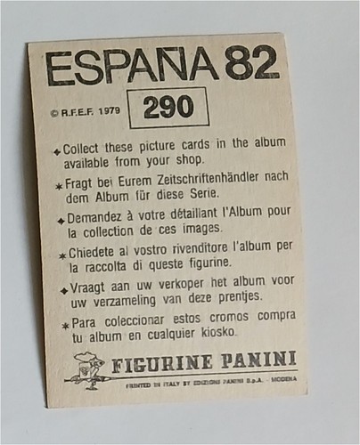 Figurine Calciatori Stikers Panini Espana 82 Spagna Nuove Mint - 第 69/89 張圖片