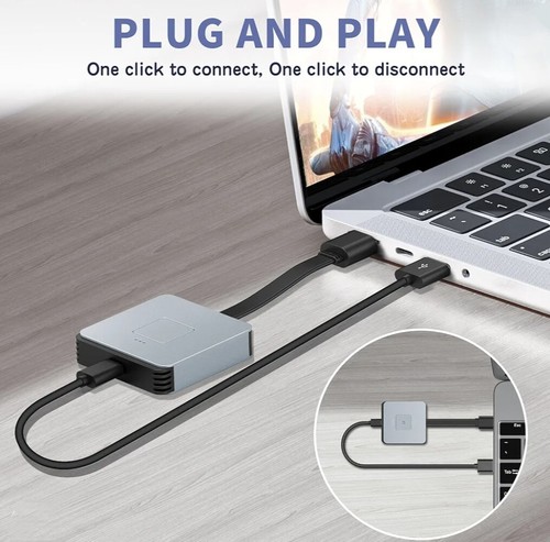 NEW in BOX- 4K Wireless HDMI Transmitter & Receiver Extender, 2.4/5GHz Streaming - Picture 6 of 7