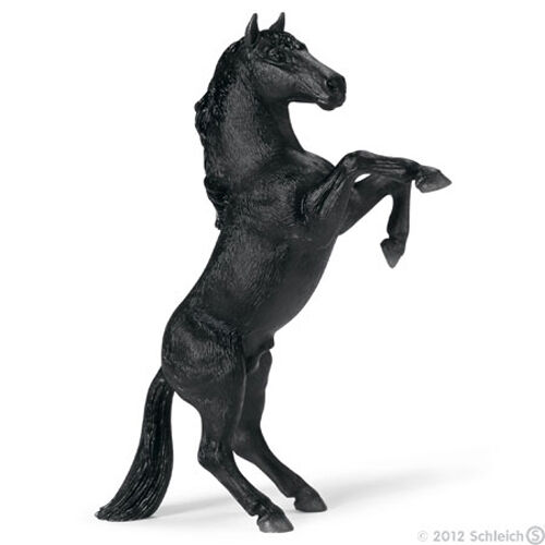 NEW SCHLEICH 13624 Black Stallion Mustang Rearing - RETIRED - Picture 1 of 1