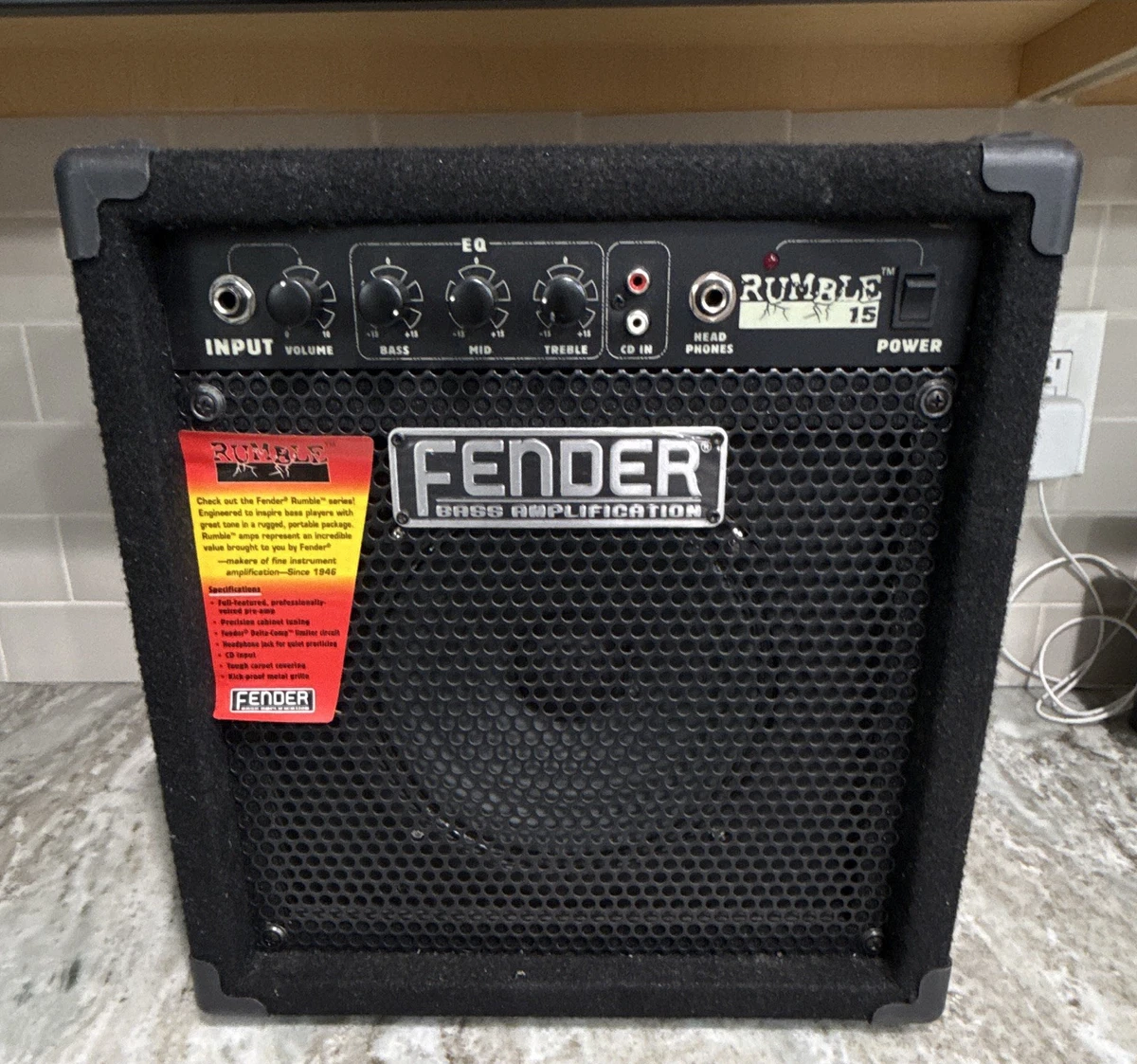 Fender Rumble 15 for sale | eBay