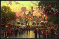 Disneyland 50th Anniversary - DIY CHart Counted Cross Stitch Patterns Needlework