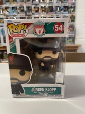 CAJA DAÑADA JURGEN KLOPP LIVERPOOL 3.75" POP FÚTBOL VINILO FIGURA FUNKO 54