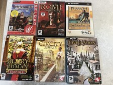 6 Windows Pc Computer Game Bundle.