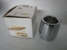 Supertrapp Super Elite 3.5" Fluted Chrome Muffler End Cap (ONE)