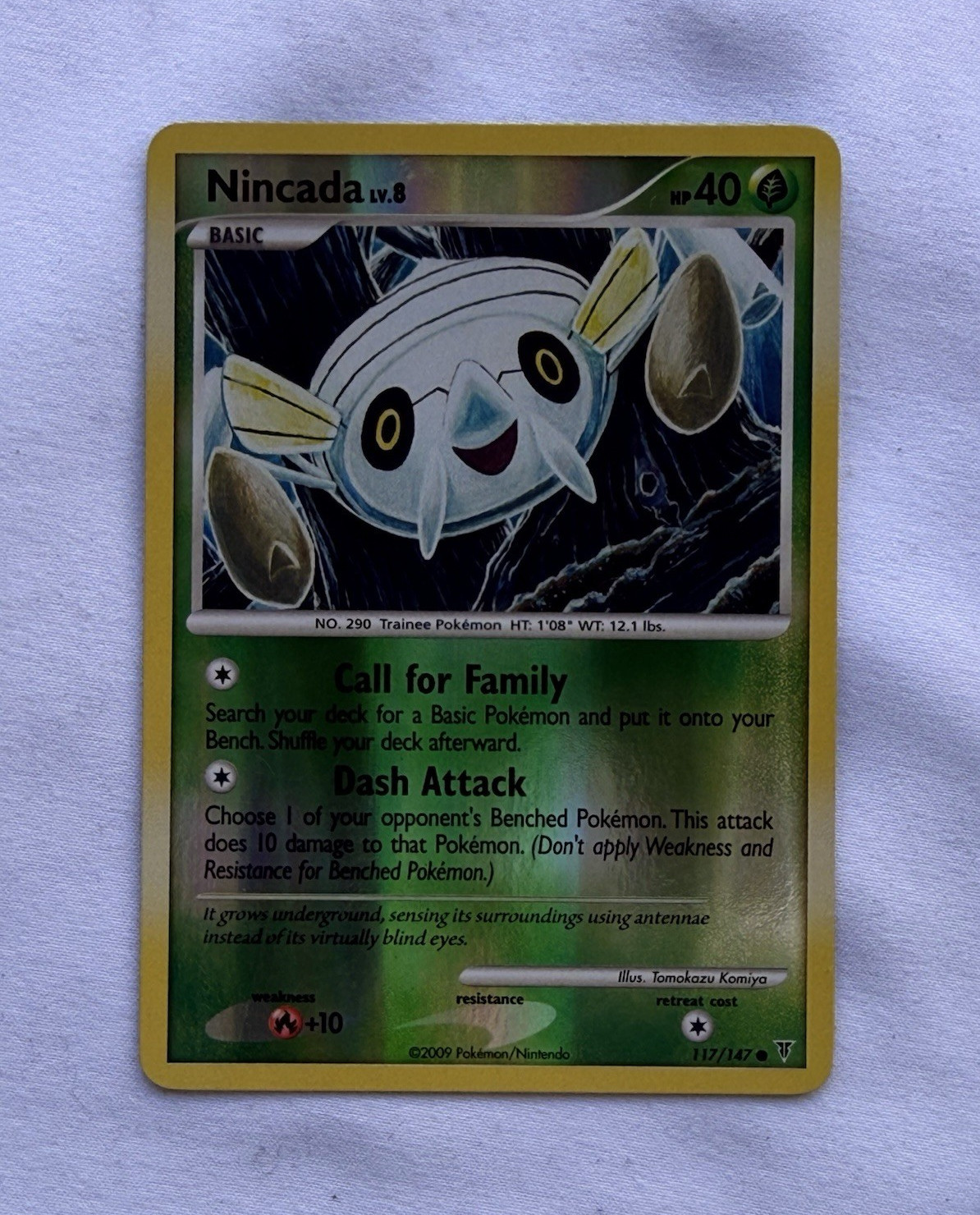 Pokémon Nincada 117/147 Supreme Victors Reverse Holo **Excellent Condition**