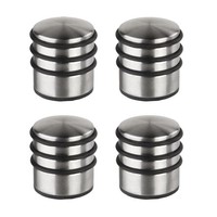 4 X TüRstopper Stopper TüRpuffer TüRhalter Edelstahl - Design 4Er Set Hoch