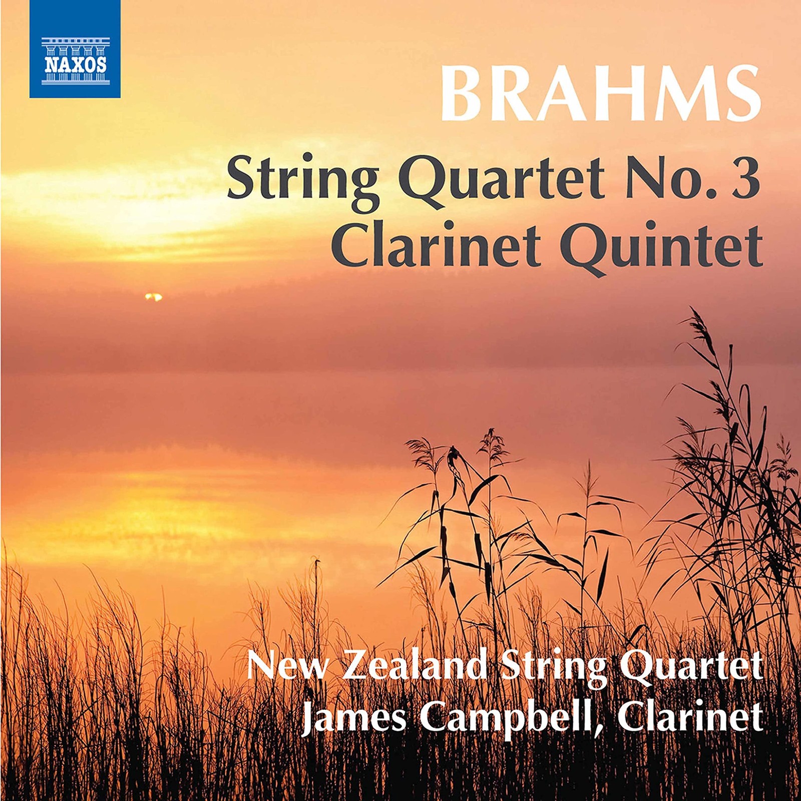 8573454 New Zealand String Quartet Brahms: String Quartet No. 3, Clarinet
