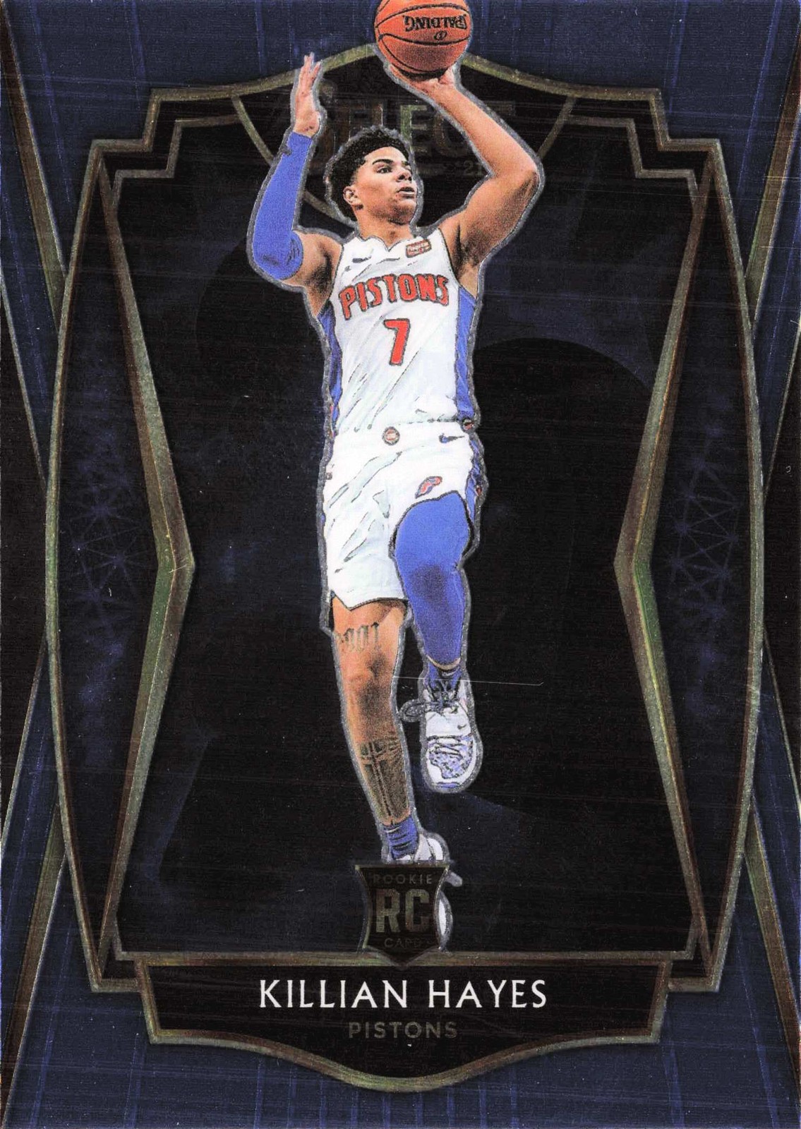 2020-21 Panini Select #181 Killian Hayes Blue