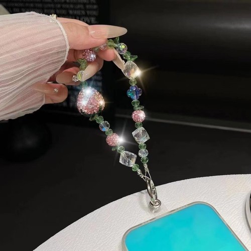 Strawberry Mobile Phone Lanyard Strap Anti-Lost Bag Pendant Ornament - Photo 5 sur 7