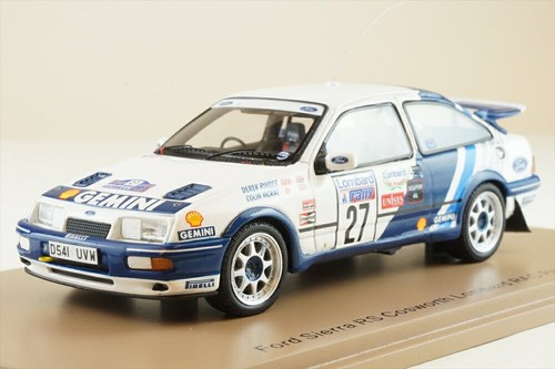 SPARK S8708 FORD Sierra RS Cosworth N°27 Rallye Lombard RAC 1989 C. 1