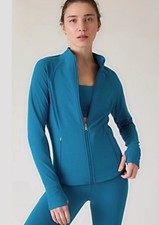 NWT ATHLETA Salutation Jacket  Plus 1X Lapis Blue #657490 RTV$129