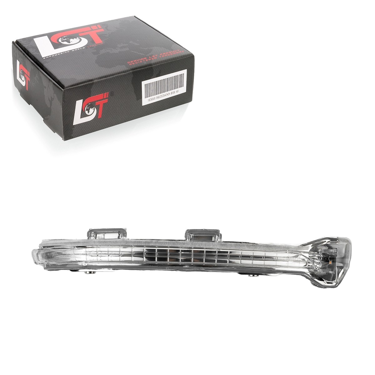 Exterior Mirror Blinker LED Light Clear Glass Right for VW Golf Sportsvan