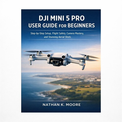 #ad Dji Mini 5 Pro User Guide for Beginners: Step by Step Setup Flight Safety C... $23.74