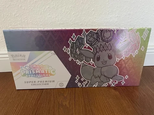 Pokémon Prismatic Evolutions Super Premium Collection (New & Factory Sealed)