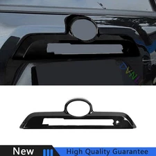 For Toyota 4Runner 10-23 Bright Black Car Rear Trunk Tailgate Handle Cover Trim