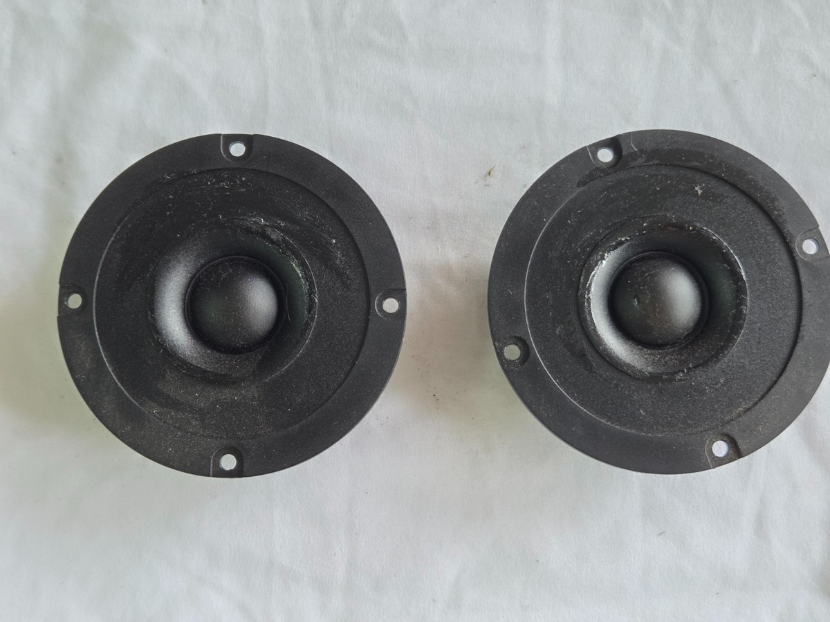 Pair of Peerless Denmark Dome Tweeters – Cat. No. 811905 – 4Ω Hi