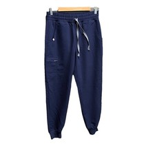 FIGS Technical Collection Navy Zamora Jogger Women's Scrubs Pants Size Small
