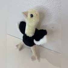 Vintage Ostrich Stuffed Animal Plush Toy 10”
