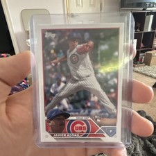 Topps 2023 Series 2 Javier Assad Chicago Cubs Rookie Card #444. rookie card picture